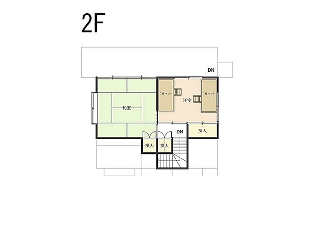 間取り2F