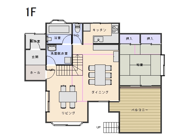 間取り1F