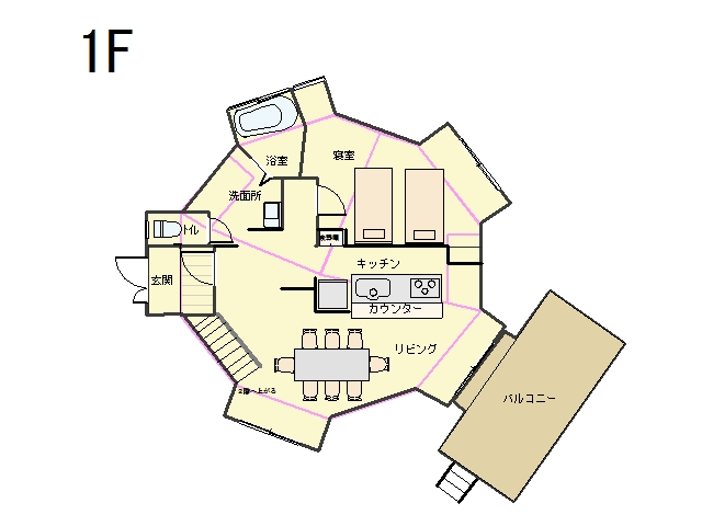 間取り1F