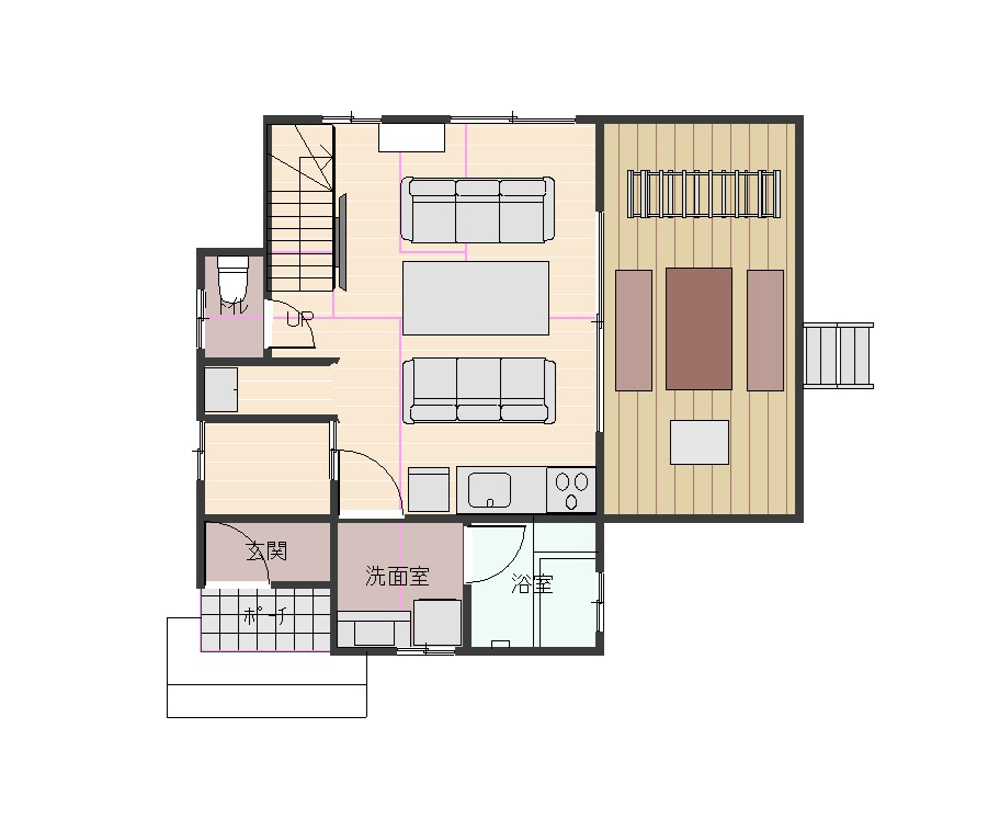 間取り1F
