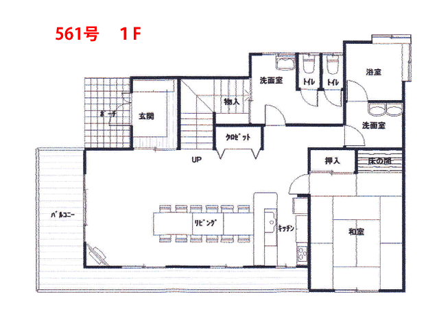 間取り1F