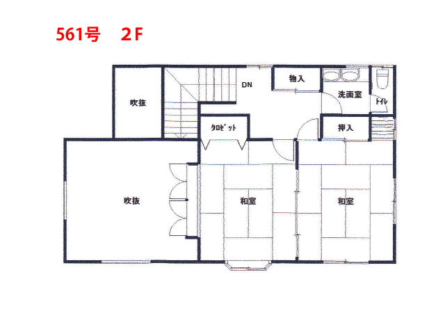 間取り2F