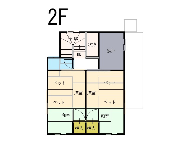 間取り2F