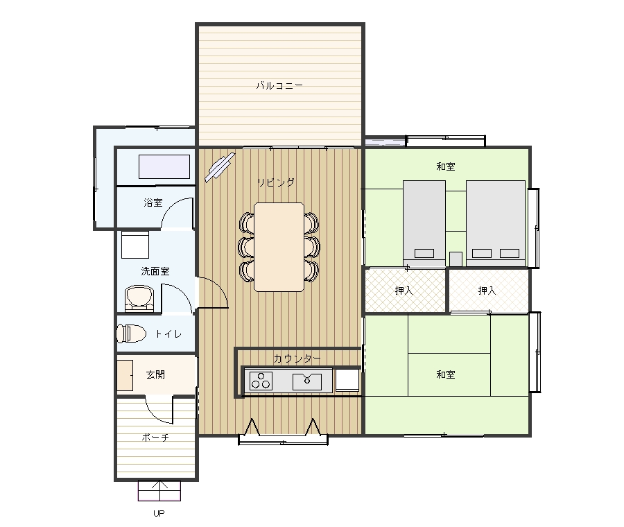 間取り1F