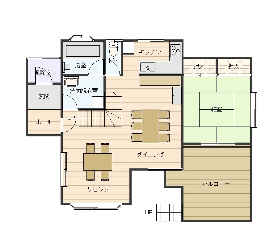 間取り1F